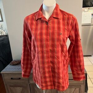 Villager Sport‎ a Liz Claiborne company men’s orange button down
